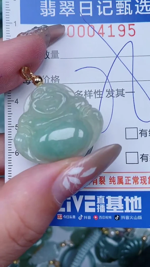 【闪购商品】翡翠颈饰未镶嵌00004195