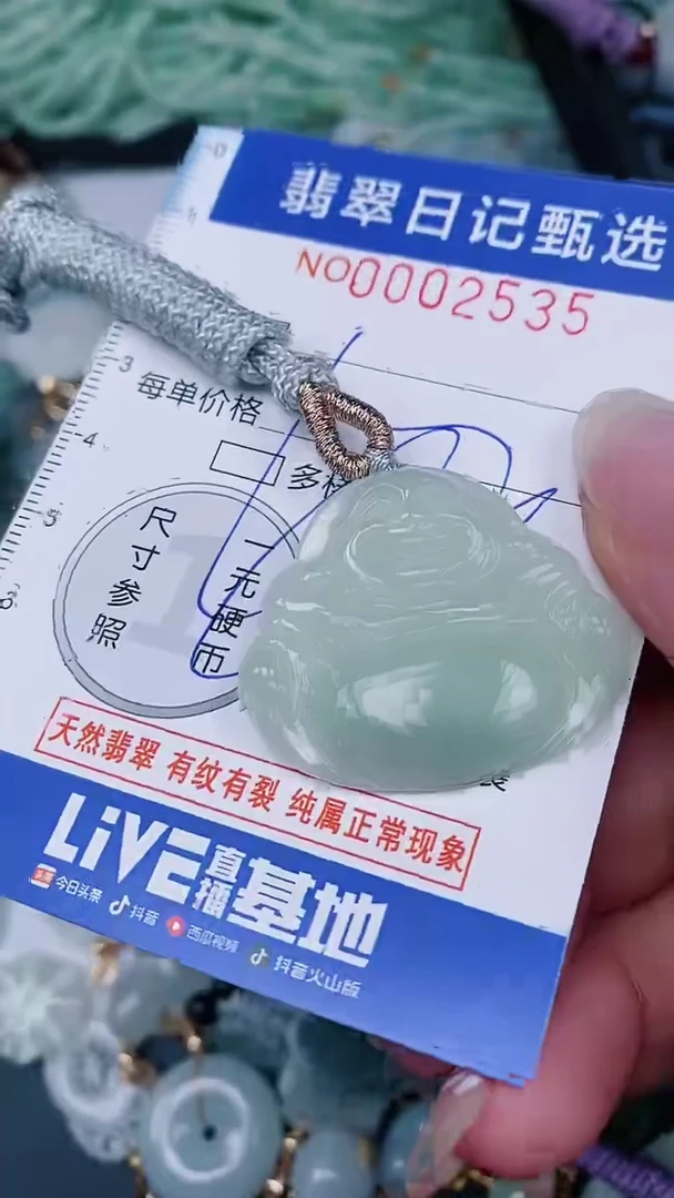 【闪购商品】翡翠颈饰未镶嵌00002535