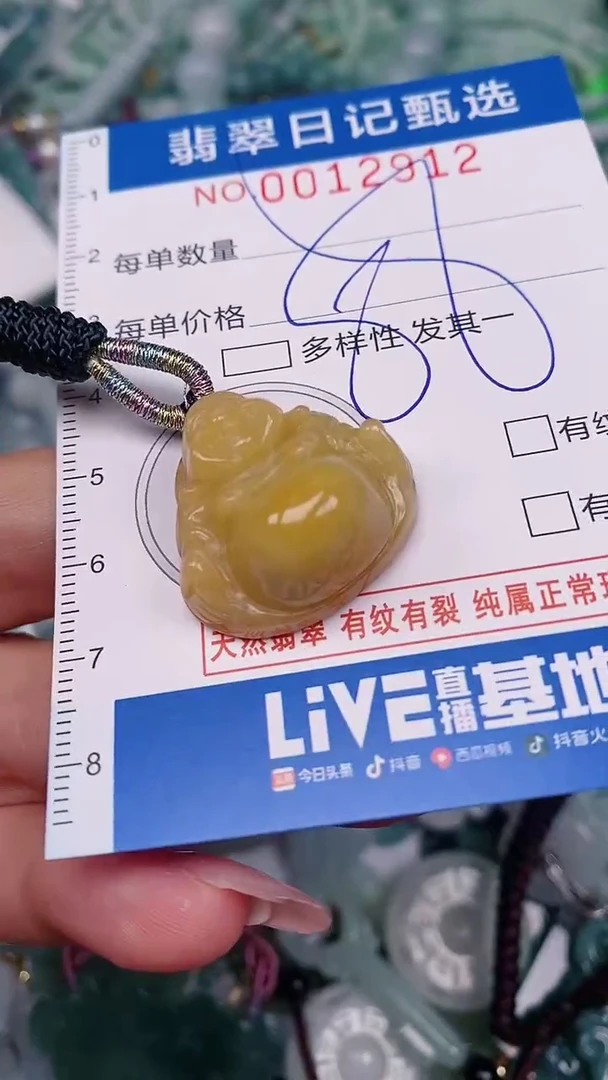 【闪购商品】翡翠颈饰未镶嵌000012912