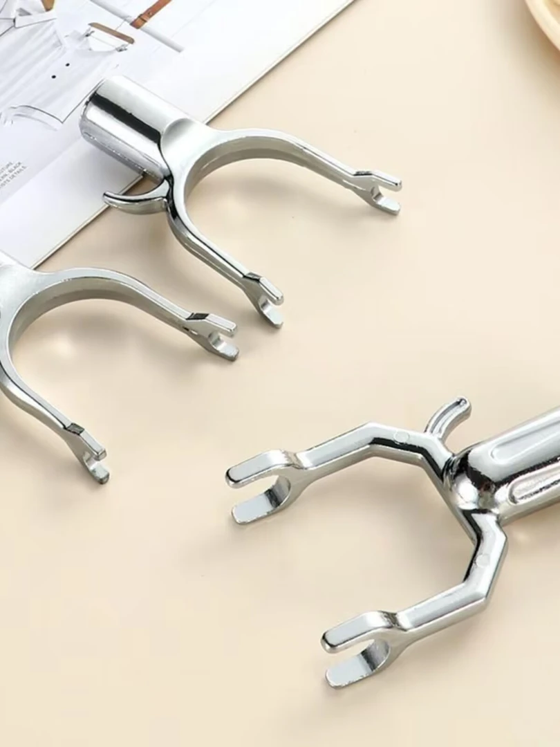 加厚衣叉铝合金叉头撑衣杆通用替换头晾衣服宿舍家用阳台晾衣叉子