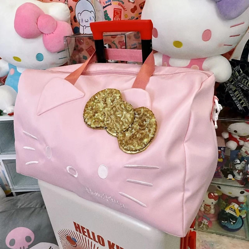 hellokitty旅行包时尚便携旅行袋手提包