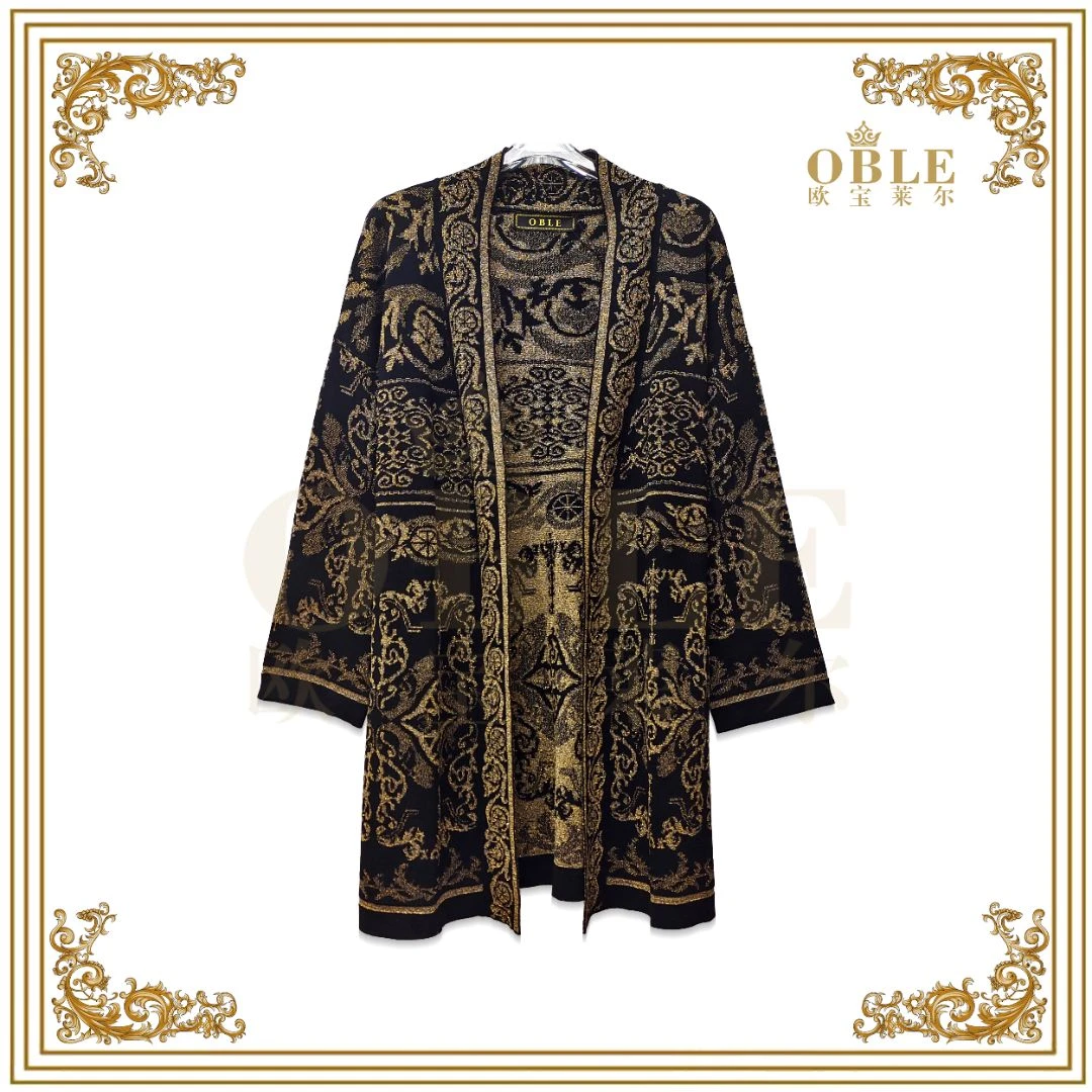 OBLE 秋装新款时尚毛衣女 902-23811轻奢休闲气质