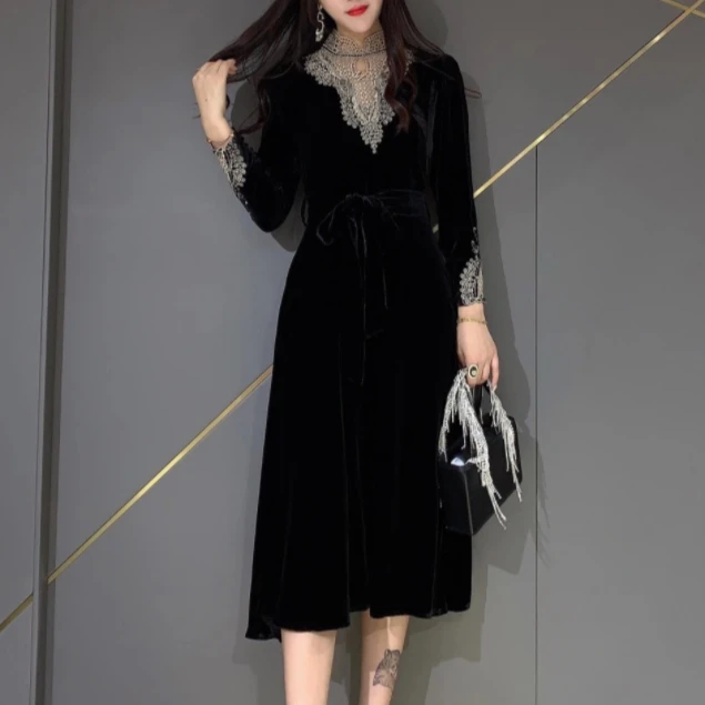 【欧宝莱尔】114-219192 新款连衣裙