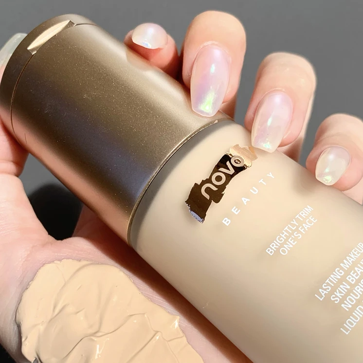 日记粉底液保湿遮瑕膏持久不脱妆控油bb霜不易脱妆轻薄不卡粉防汗