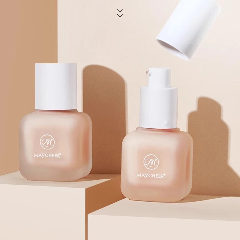 粉底液遮暇防水防汗不脱妆24小时持久品牌cc霜bb霜保湿定妆粉底液