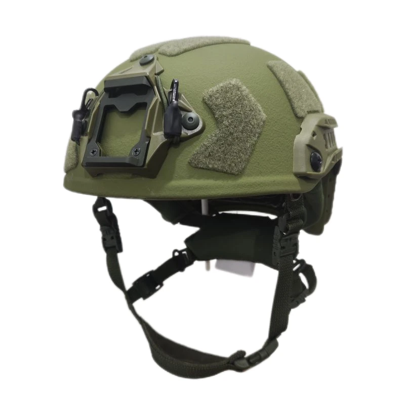 军绿fast多功能Aramid防弹头盔芳纶军迷CS战术防54安全帽