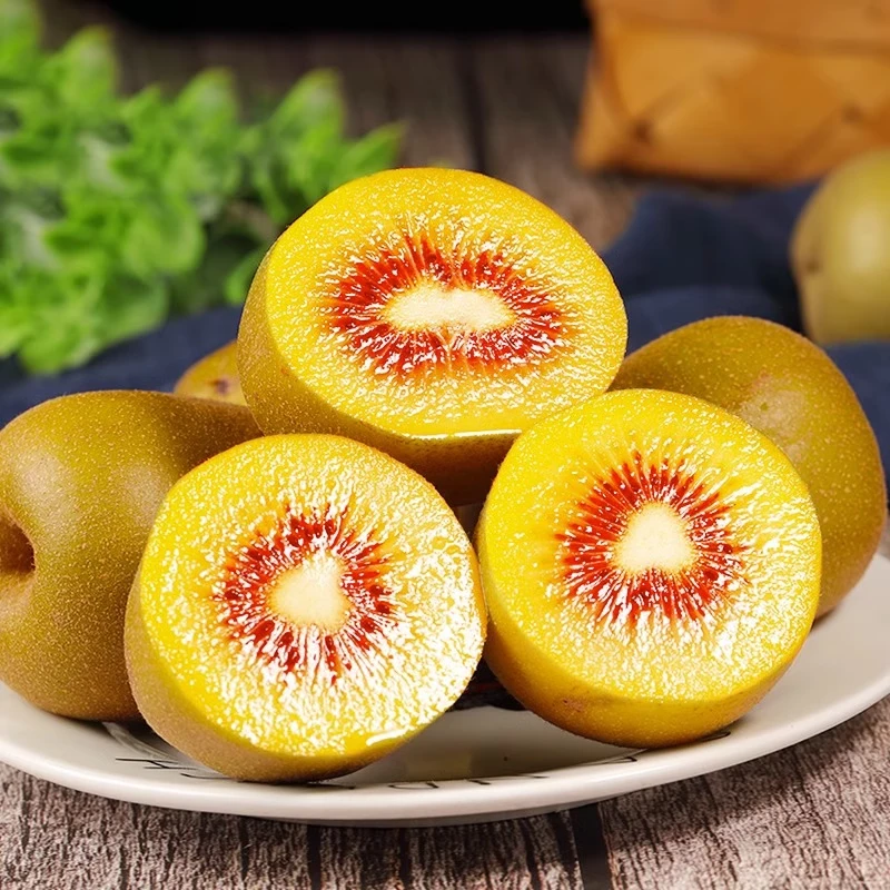 【坏果包赔】A正宗四川红心猕猴桃现摘新鲜孕妇水果放软食用15/24枚