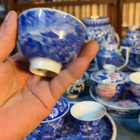 錡镇堂手工手绘杯