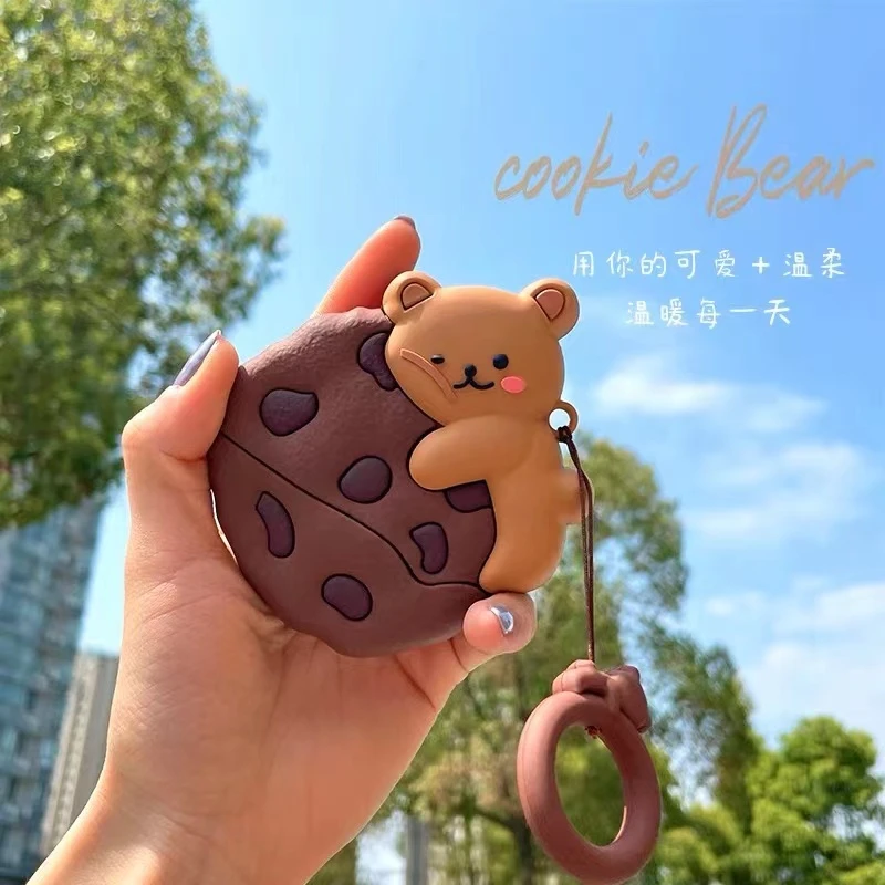 【52号】众泰猎豹钥匙套可爱小熊饼干钥匙包可爱