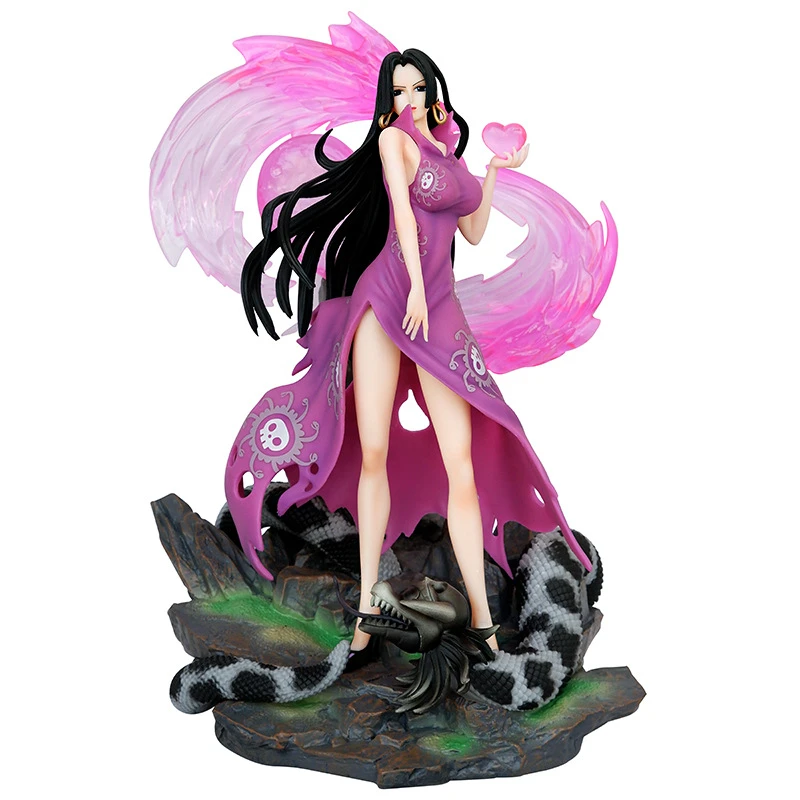 【现货】海贼王手办 幻影女帝 波雅汉库克可 发光雕像场景模型