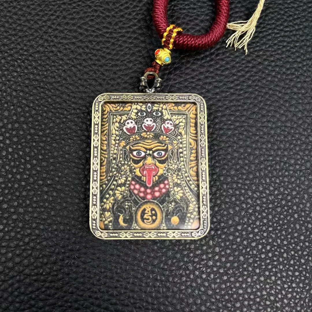 藏传物件扎基拉姆挂件005