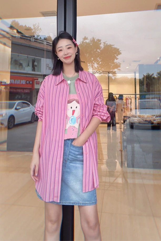 阿玛施造型大衬衣5300811-1P20672-001