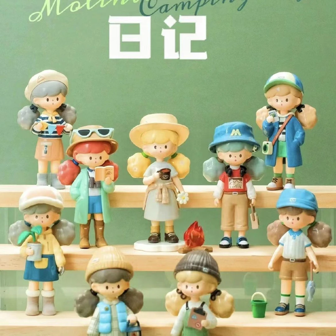 （端盒）正品爆米花妹妹6代户外日记拆盒确认手办(已拆盒拆袋)