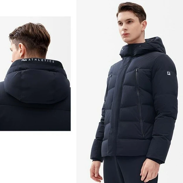 FILA/斐乐男士冬装男子【防水泼加厚90绒羽绒服】外套A11M242904A