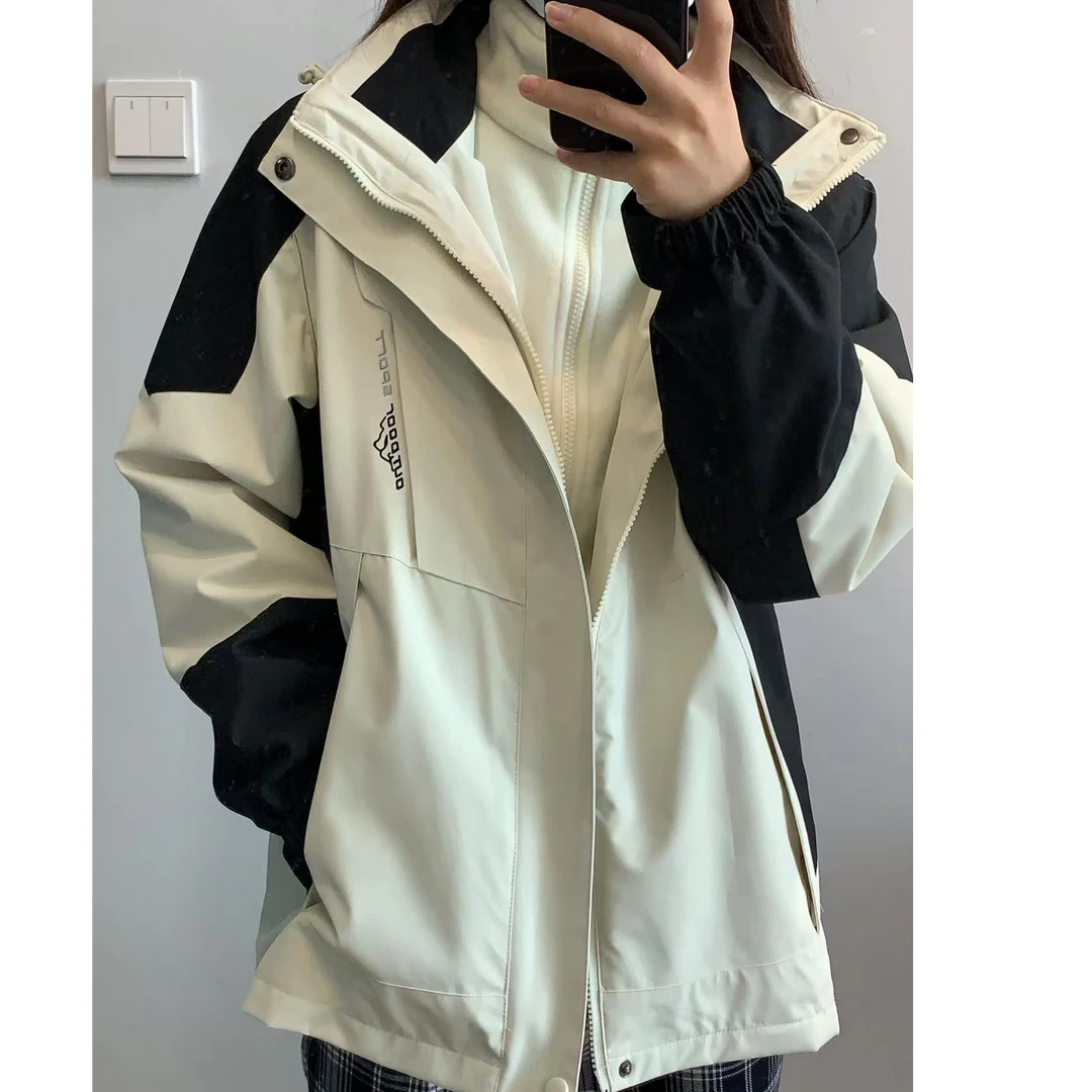 【脏脏专属】三合一两件套秋冬男女同款登山外套