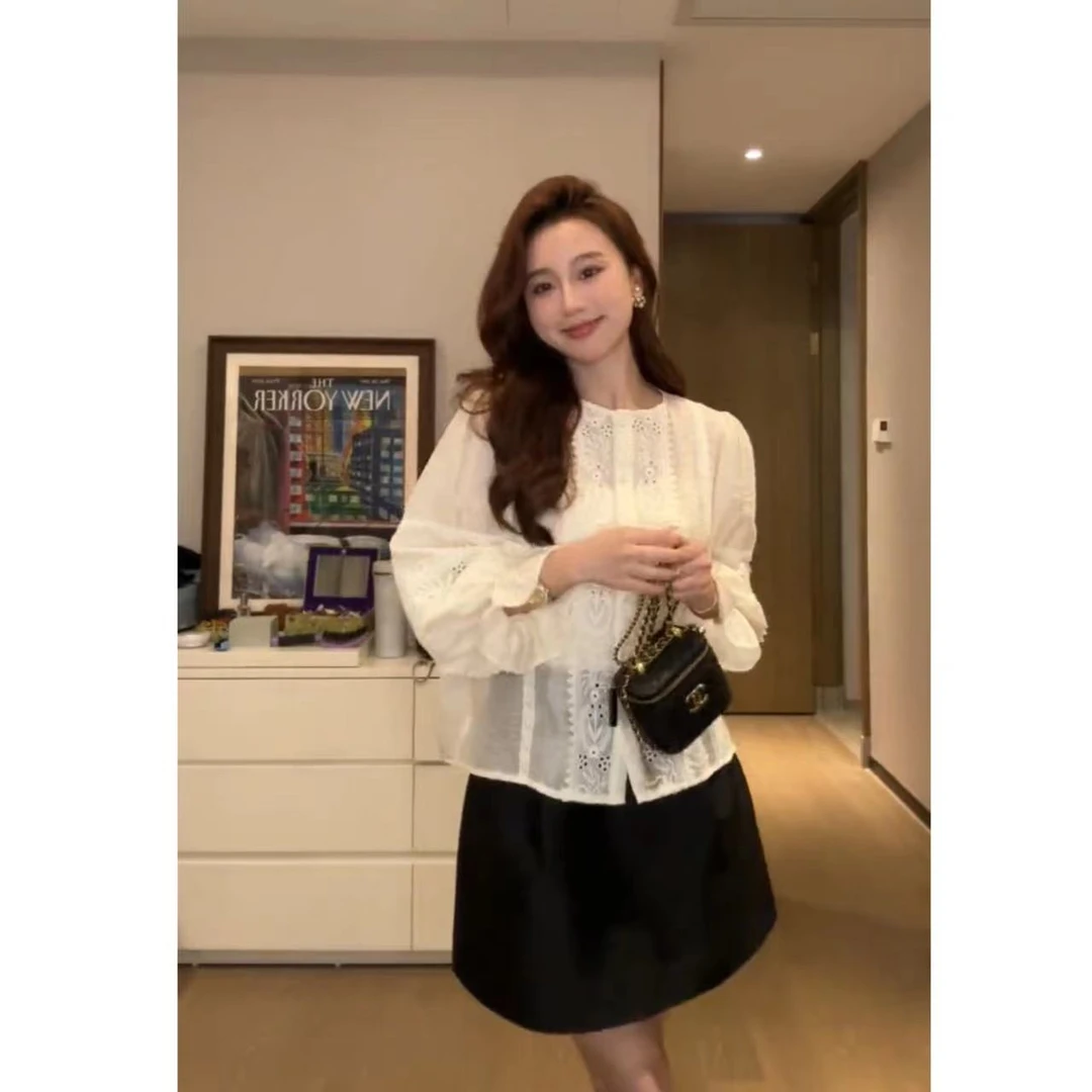 【大文仔】气质韩版半身短裙