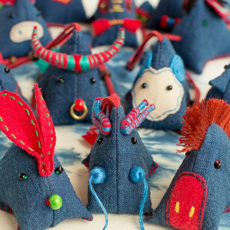 端午艾草香包手工刺绣香囊蚊虫天然草药包随身汽车除味持久古风