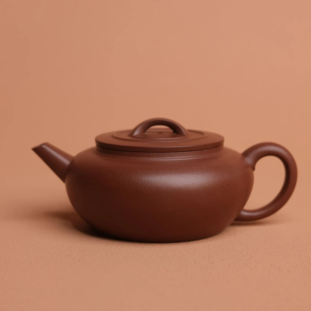 【素鉴】150cc 黄龙山底槽清泥 全手工小品紫砂壶