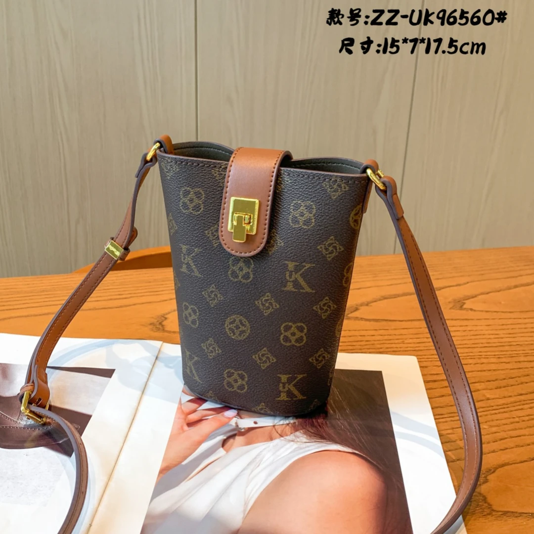 【轻奢女包】新款包包时尚百搭女包托特包斜跨包手提包 UK96560-1