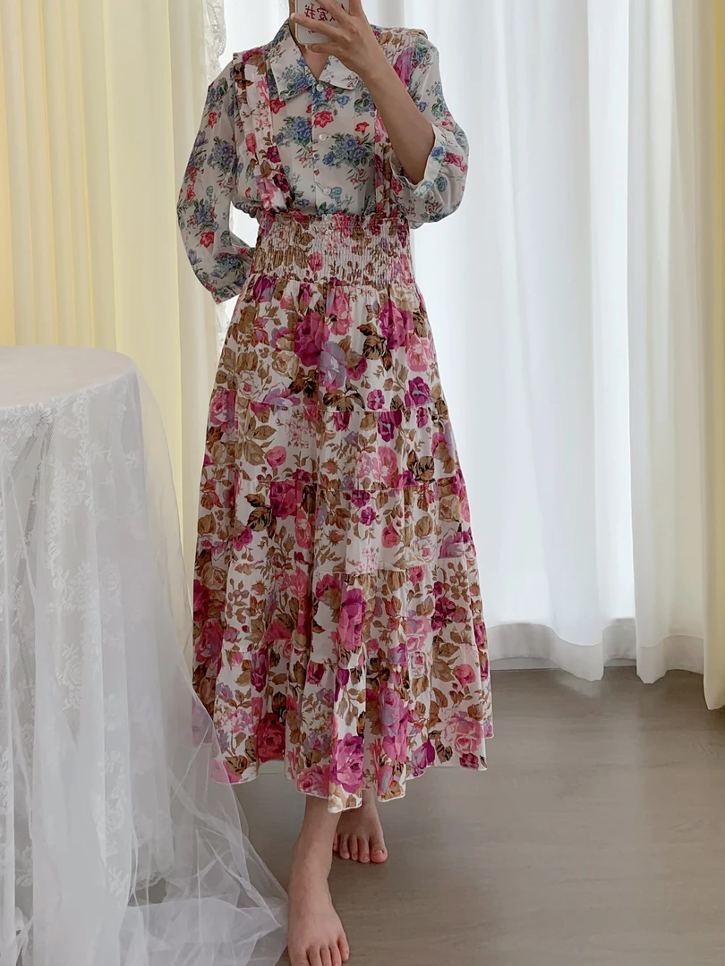 小胡vintage｜美产日系港风衬衫半身裙连衣裙四季古着服饰复古时尚