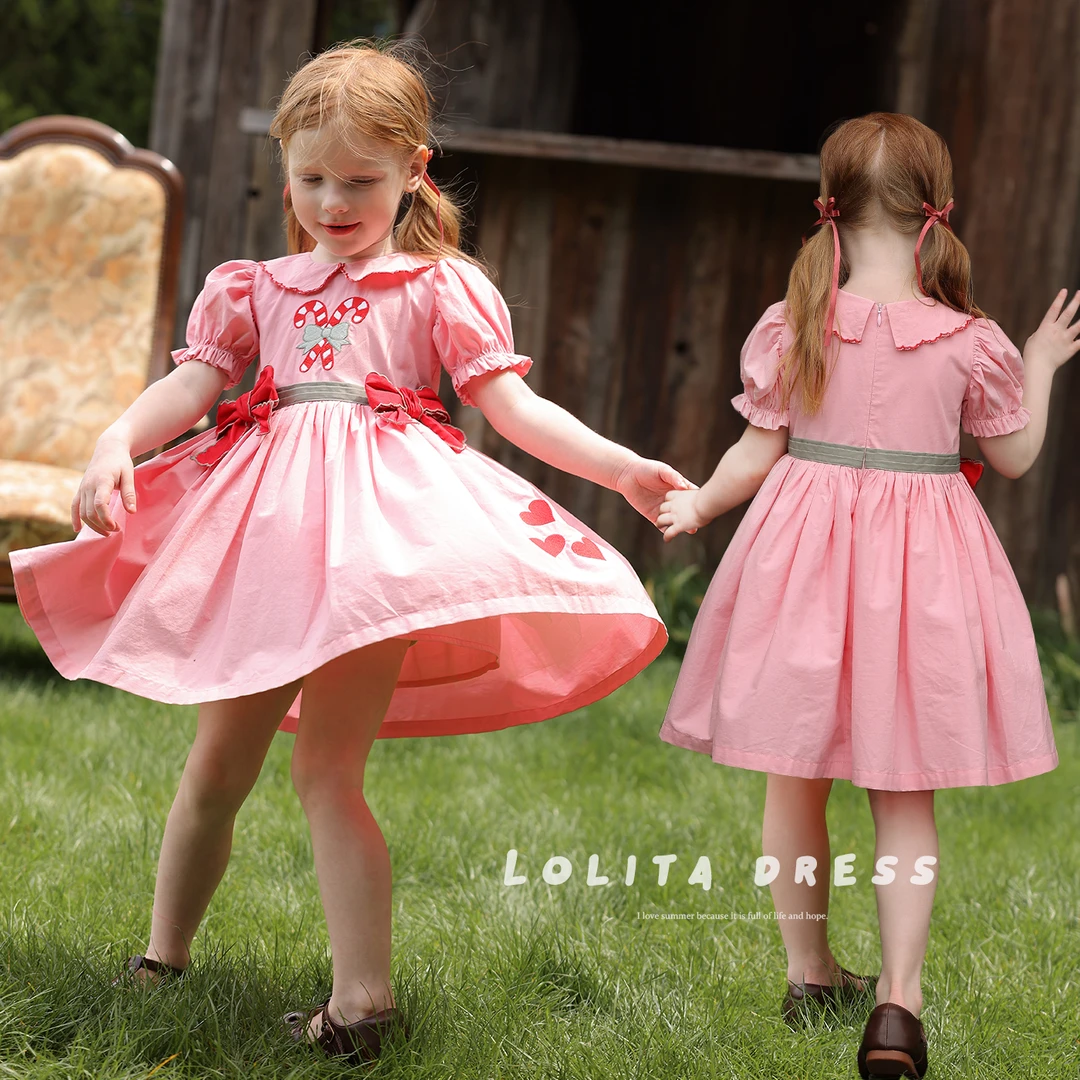 女童生日小众气质蓬蓬纱洛丽塔连衣裙宝宝夏季洋气公主裙礼服裙