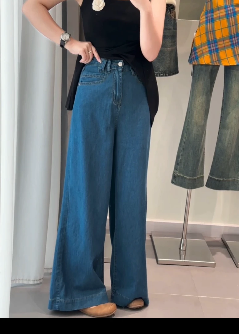【工厂清清】深蓝色牛仔裤