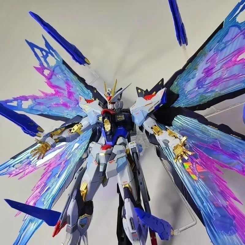 大班8802魂蓝版MB强袭自由1/100 国产拼装机甲模型 送新头雕水贴