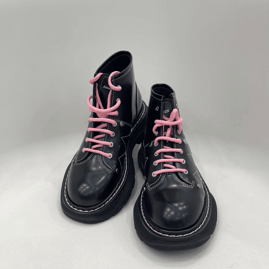 Alexander McQueen 女款低帮踝靴/正品保障/假一赔四/公价7650