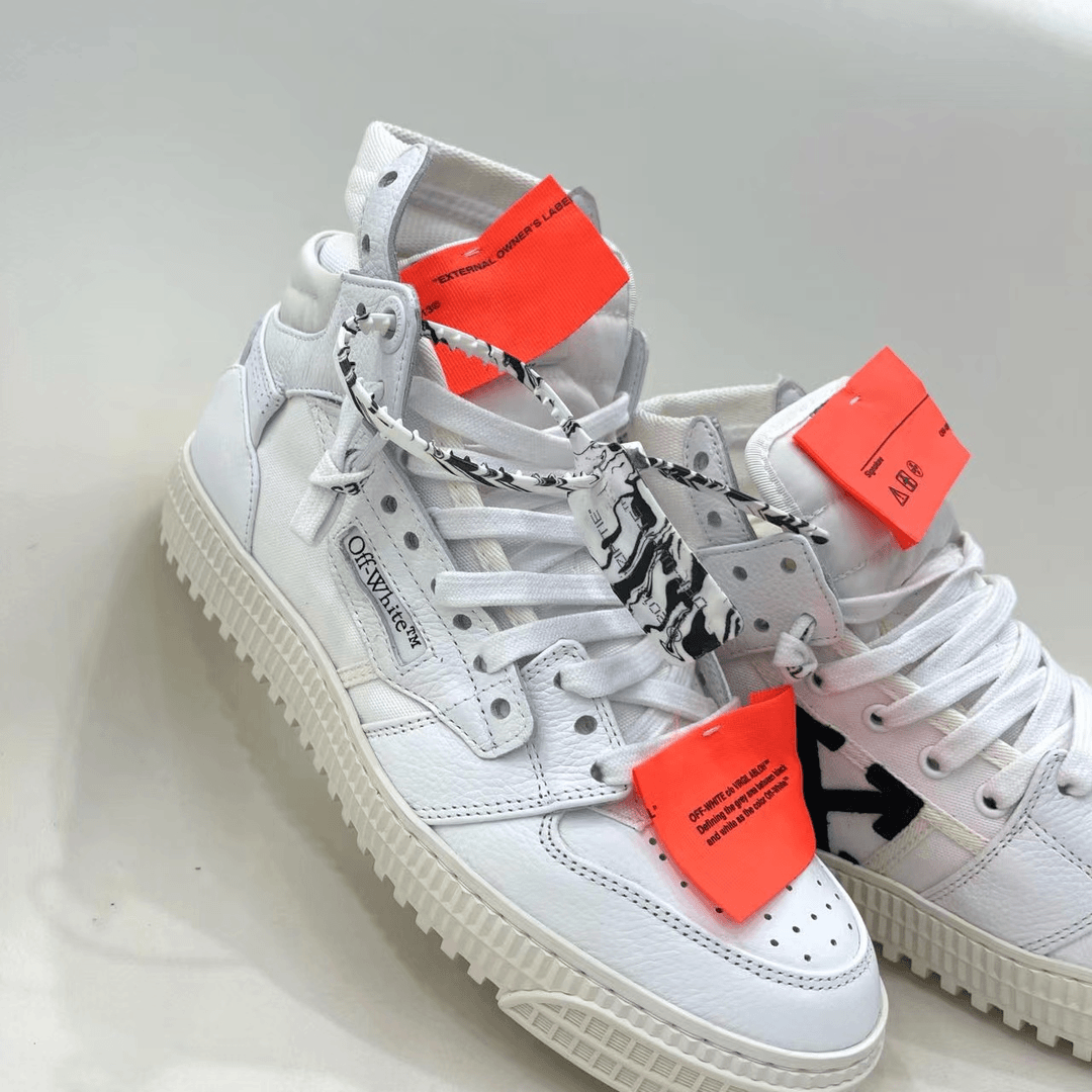 Off White束线带运动鞋两色可选/正品保障/假一赔四/公价5900