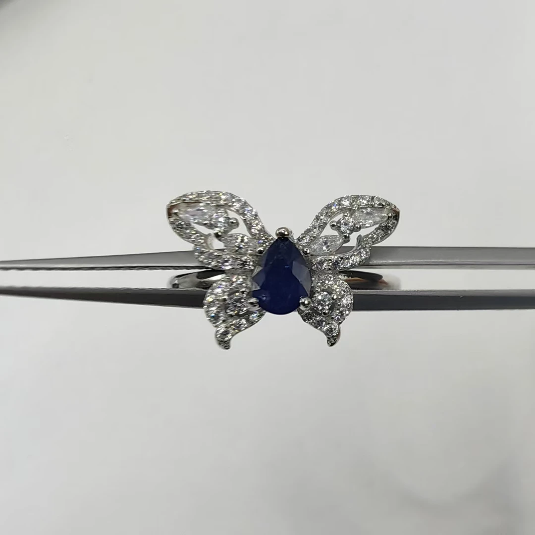 JSLBJ0156蓝宝石戒指