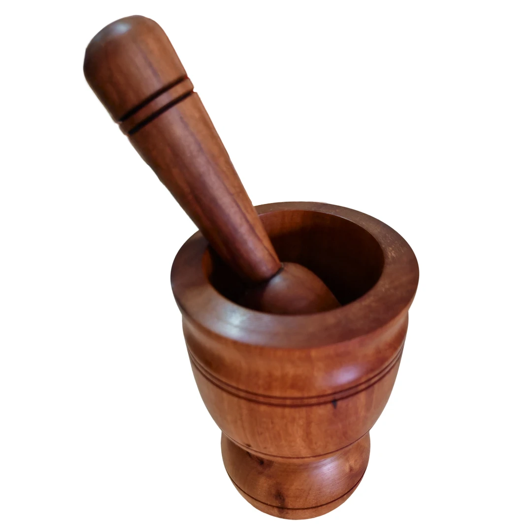 枣木蒜窝窝多功能手工捣蒜器辣椒面研磨器蒜臼子厨房工具居家好物