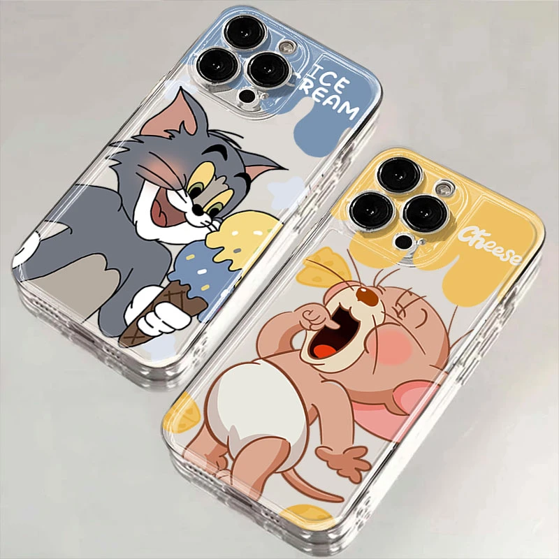 猫和老鼠适用iPhone15/14/13苹果小米vivo华为oppo手机壳全包软