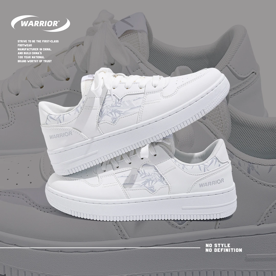 回力白色板鞋男春季2025新款爆款厚底百搭潮流运动休闲小白鞋男鞋