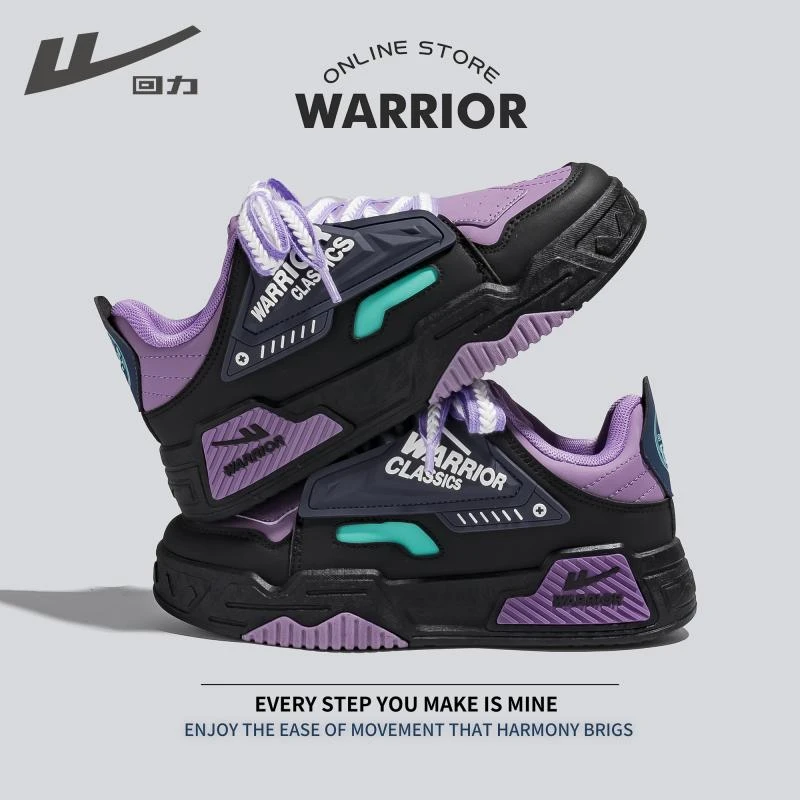 回力板鞋女2023秋季新款夏季chic百搭休闲小众设计感多巴胺小黑鞋