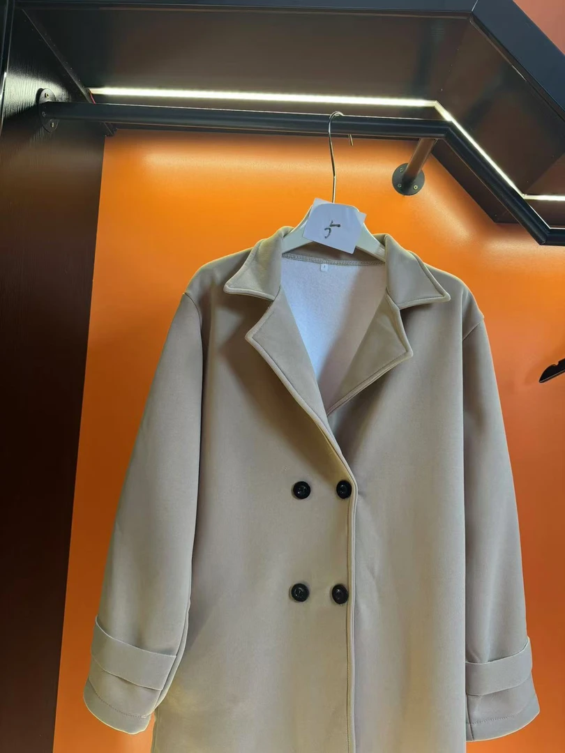 5号-秋冬仿羊毛大衣