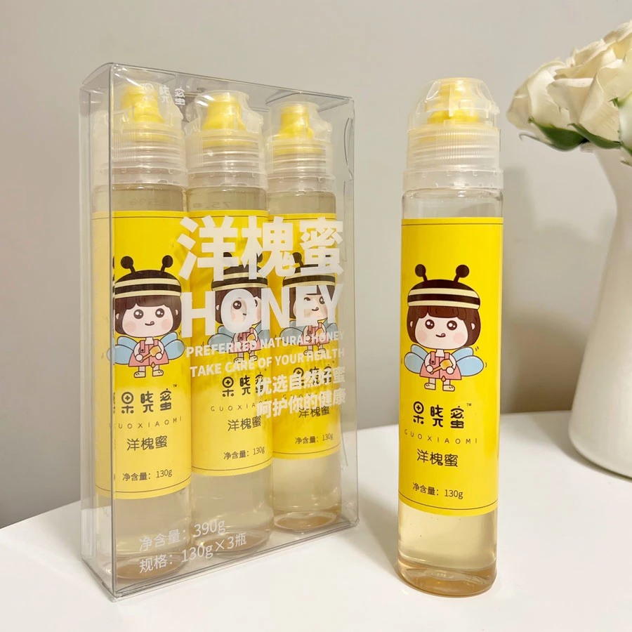 百年胡氏便携立柱瓶 洋槐蜂蜜 百年非遗品质燕赵老字号天然无添加