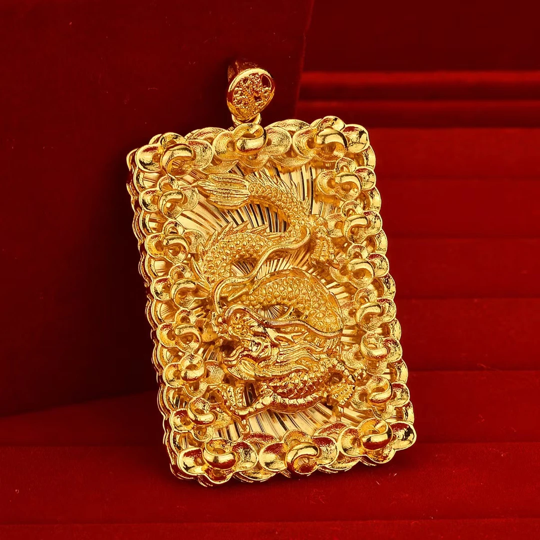 合金吊坠 TYC经典款   2024新款 大气龙牌吊坠 时尚 潮流