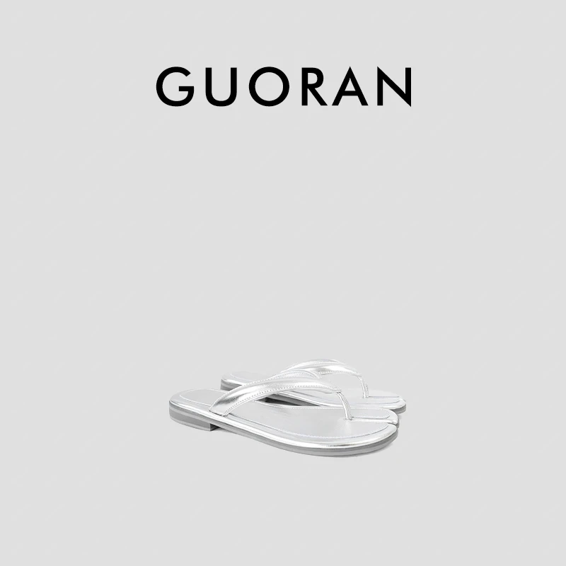 平底人字外穿时尚沙滩分趾女凉鞋