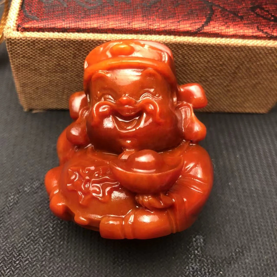 【粉丝专属】特色手工艺小财神摆件