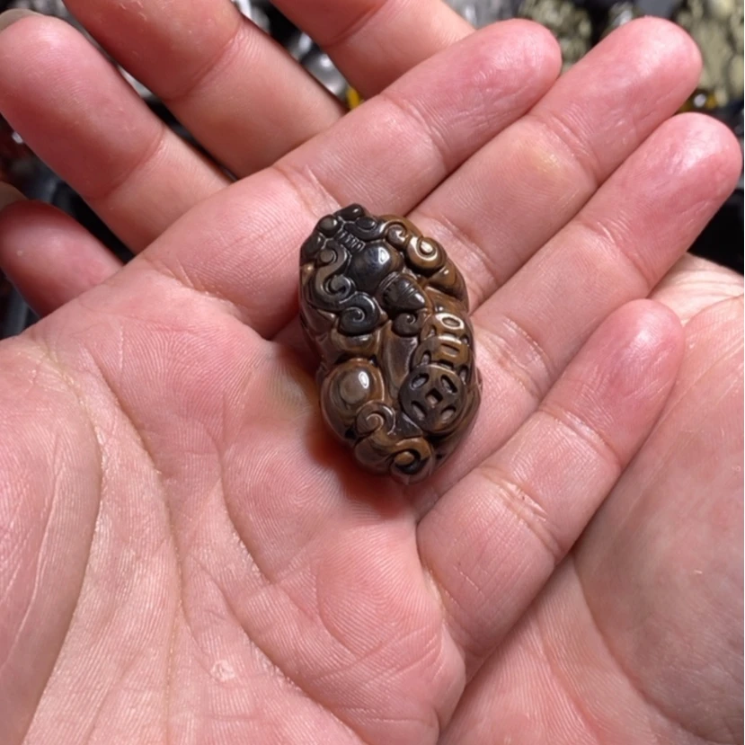 【闪购商品】黑曜岩颈饰未镶嵌3*