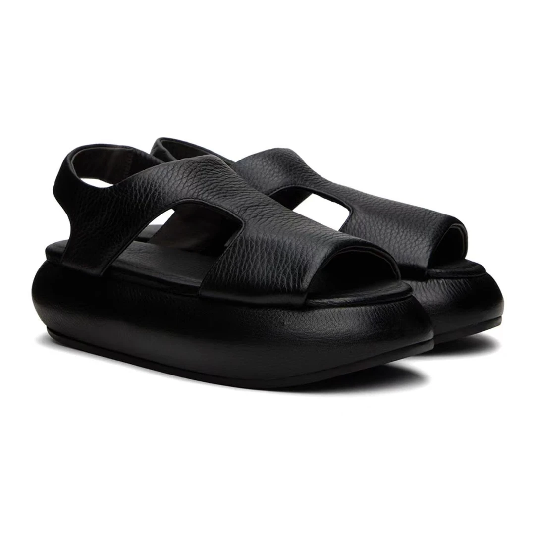 「真皮鞋底」运动时尚休闲夏季透气软底外穿防滑舒适百搭潮流厚底