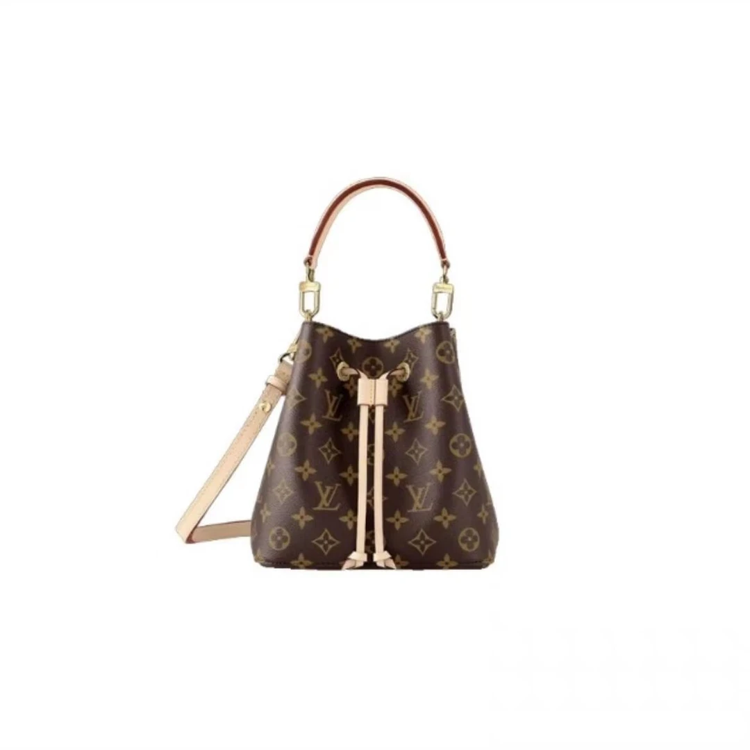 99新 LouisVuitton/路易威登 老花水桶bb包/