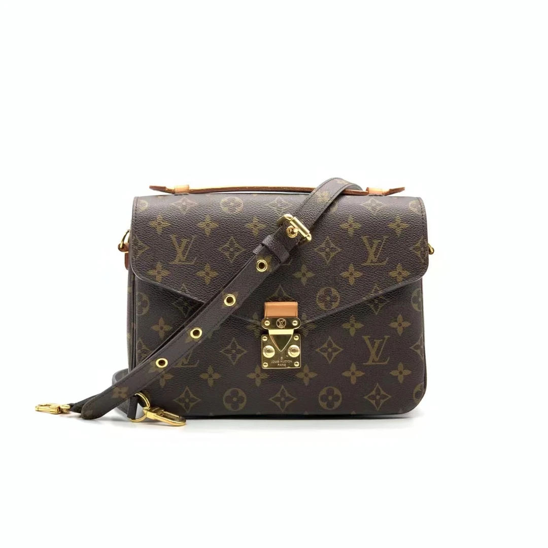 95新 LouisVuitton/路易威登  牛奢网/lv老花邮差包
