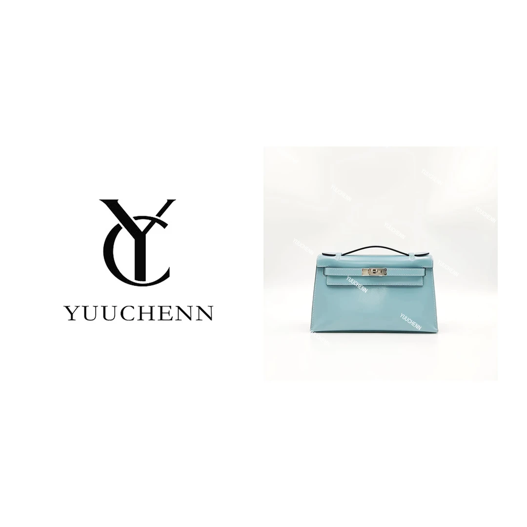 YUUCHENN【半手工定制】“中古凯丽”22cm原创设计高定真皮包 HH2728