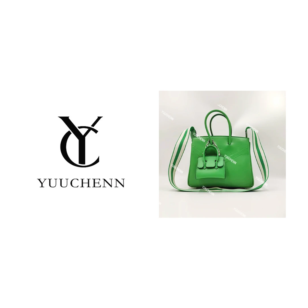 YUUCHENN“中古铂金”25cm原创设计高定真皮包 HH1968