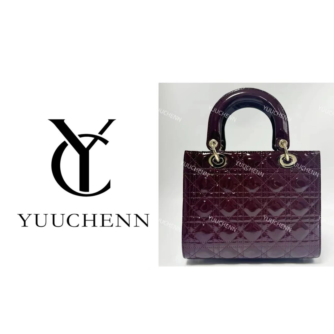 YUUCHENN/24cm原创设计高定真皮包 HH3077