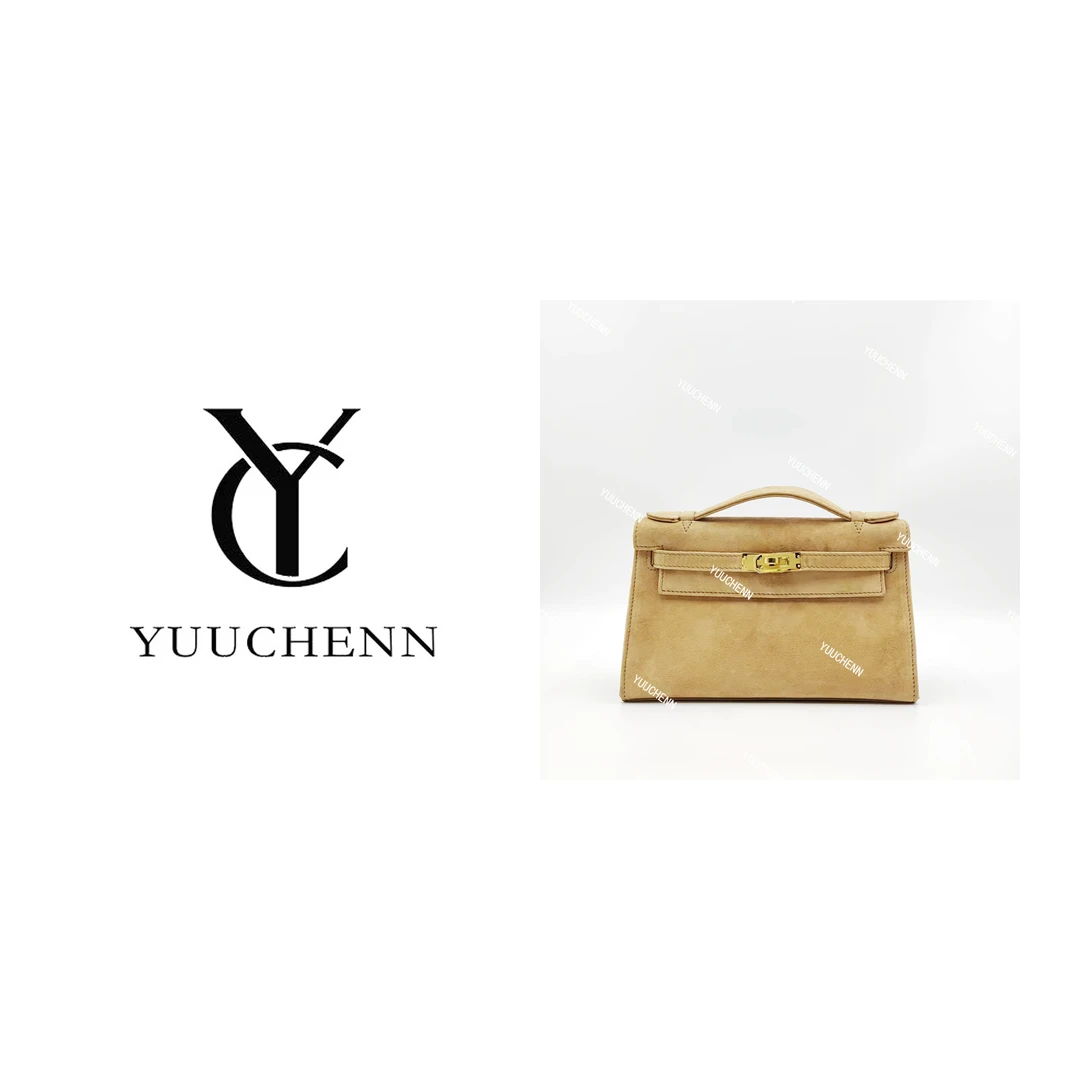 YUUCHENN“中古凯丽”22cm原创设计高定真皮包 HH2819
