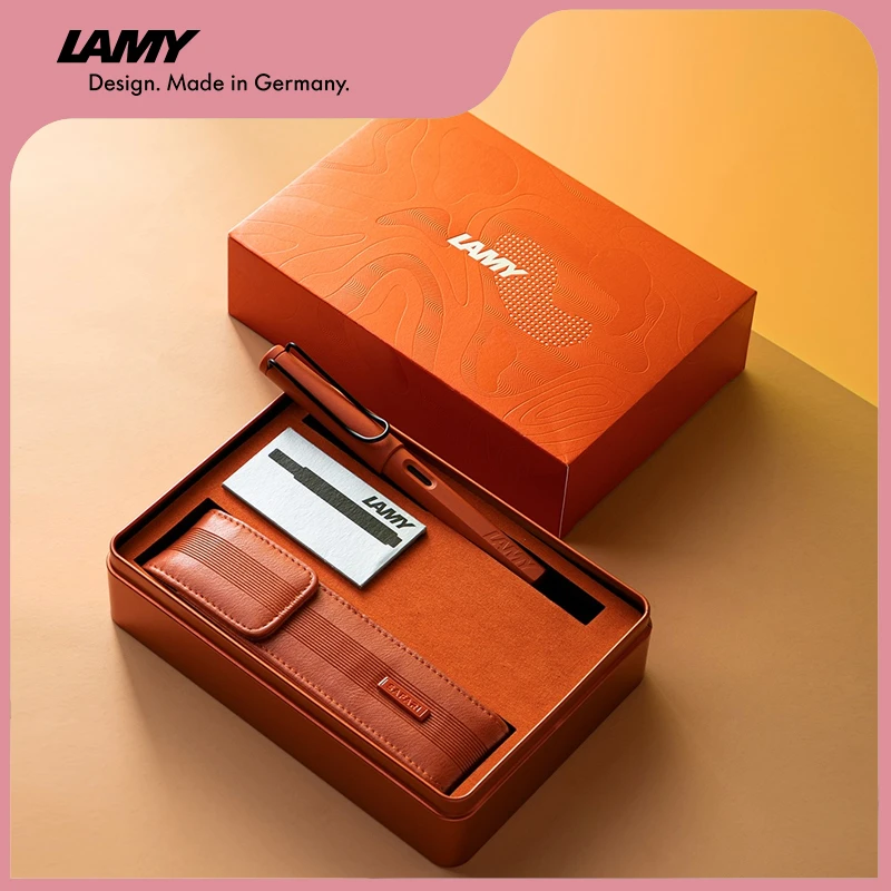 【LAMY凌美】狩猎系列钢笔金属礼盒 15周年限定款学生文具节日礼品