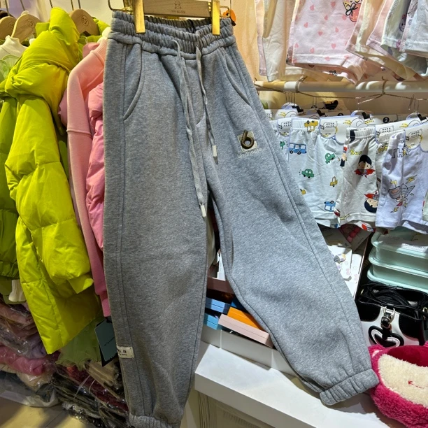 加厚绒卫裤百搭款