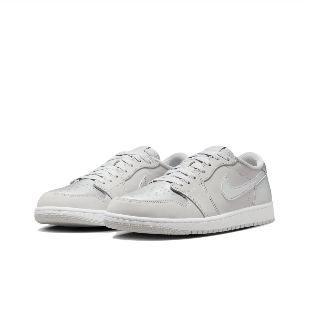 官方正品AIR JORDAN 1 OG男子低帮银灰aj1休闲复古板鞋CZ0790-002